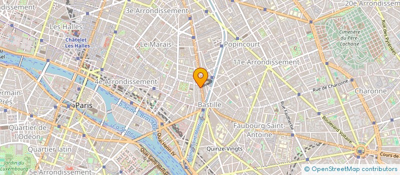 localisation de l'entreprise MONSIEUR DANIEL JUVIN  PARIS