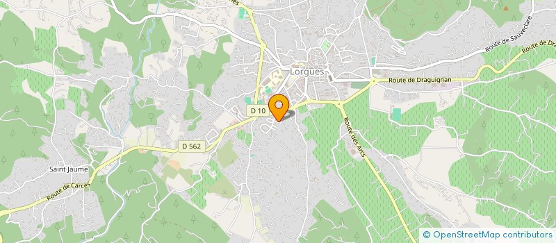 localisation de l'entreprise MONSIEUR DANIEL KAAG  LORGUES