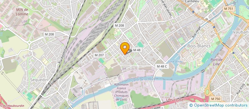 localisation de l'entreprise MONSIEUR DANIEL KANIMBA à LILLE