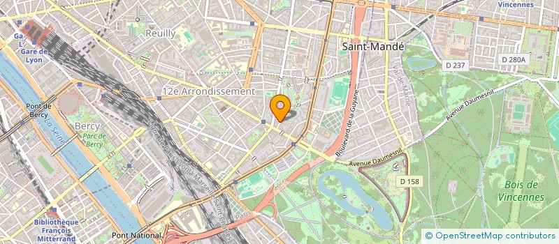 localisation de l'entreprise MONSIEUR DANIEL KAPLAN  PARIS