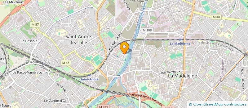 localisation de l'entreprise MONSIEUR DANIEL KATIKEN BOYEKON à SAINT-ANDRE-LEZ-LILLE