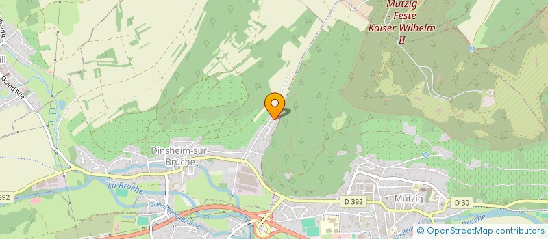 localisation de l'entreprise MONSIEUR DANIEL KAYSER  DINSHEIM-SUR-BRUCHE