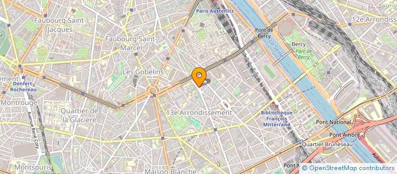 localisation de l'entreprise MONSIEUR DANIEL KIFLE  PARIS