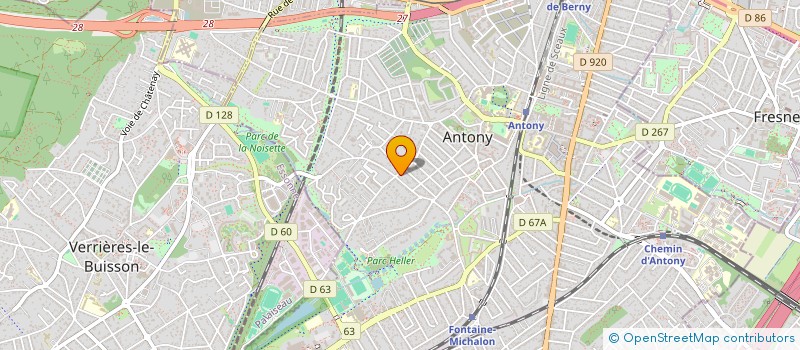 localisation de l'entreprise MONSIEUR DANIEL KINDERF à ANTONY