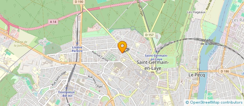 localisation de l'entreprise MONSIEUR DANIEL KNOBLOCH  SAINT-GERMAIN-EN-LAYE