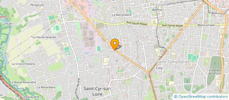 localisation de l'entreprise MONSIEUR DANIEL KOFFLER  SAINT-CYR-SUR-LOIRE