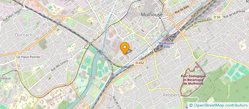 localisation de l'entreprise MONSIEUR DANIEL KONIG  MULHOUSE