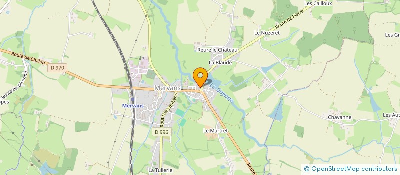 localisation de l'entreprise MONSIEUR DANIEL KORICHI  CHAUX (LA)