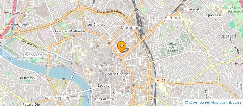 localisation de l'entreprise MONSIEUR DANIEL KRAUS  TOULOUSE