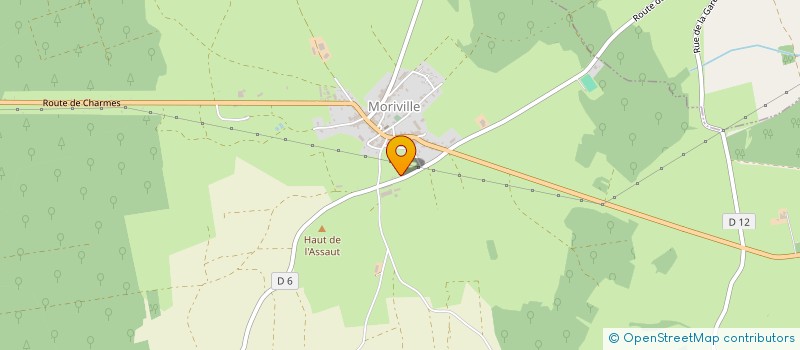 localisation de l'entreprise MONSIEUR DANIEL KROST  MORIVILLE