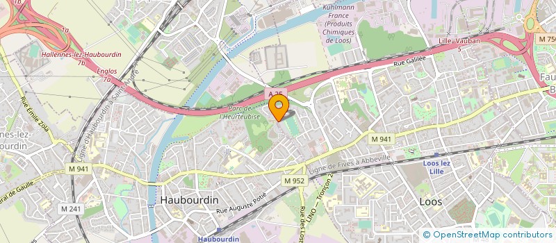 localisation de l'entreprise MONSIEUR DANIEL KRZIS LORENT  LOOS