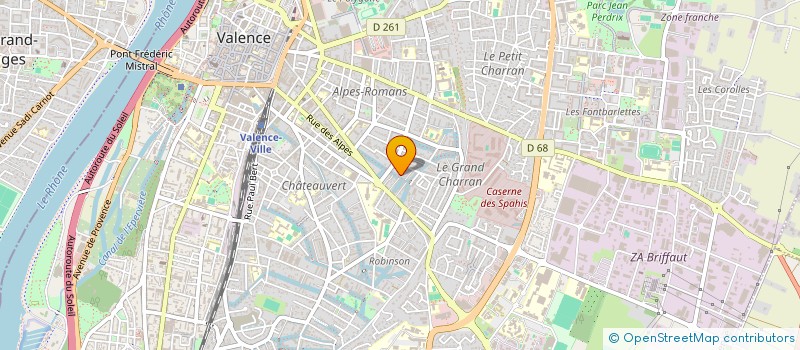 localisation de l'entreprise MONSIEUR DANIEL KUC à VALENCE
