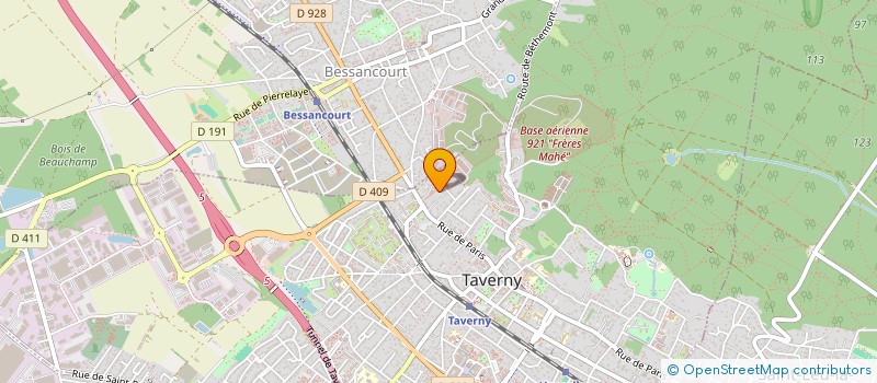 localisation de l'entreprise MONSIEUR DANIEL KUKLA à TAVERNY