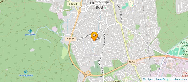 localisation de l'entreprise MONSIEUR DANIEL LABASSA à LA TESTE-DE-BUCH