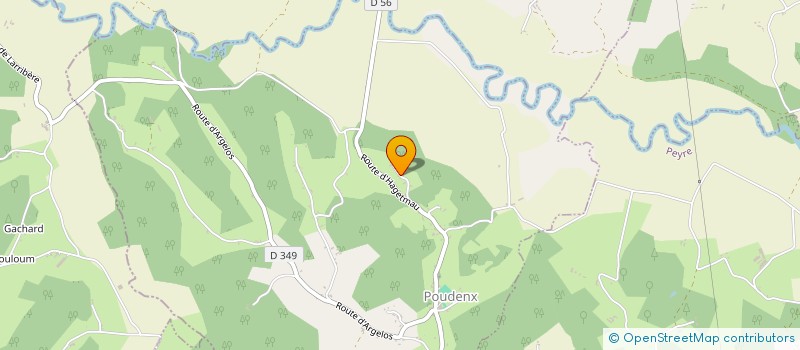 localisation de l'entreprise MONSIEUR DANIEL LABAT  DOAZIT