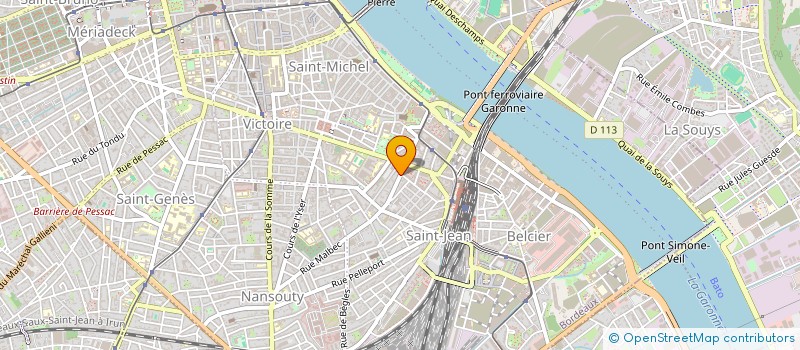 localisation de l'entreprise MONSIEUR DANIEL LABUSCH  BORDEAUX