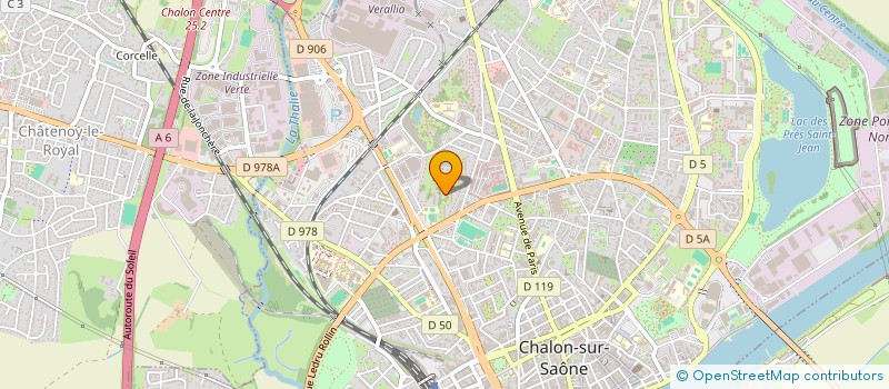 localisation de l'entreprise MONSIEUR DANIEL LACHAUX  CHALON-SUR-SAONE