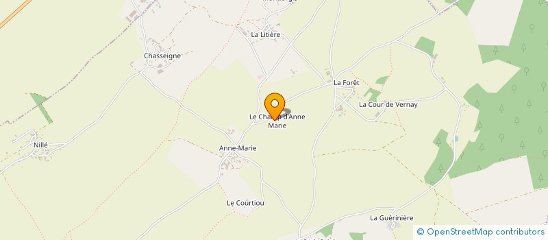 localisation de l'entreprise MONSIEUR DANIEL LACOURCELLE à SAINT-SAUVANT