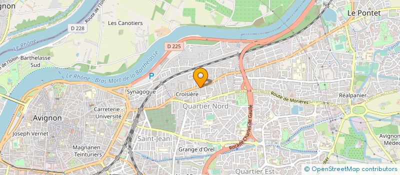 localisation de l'entreprise MONSIEUR DANIEL LACROIX  AVIGNON