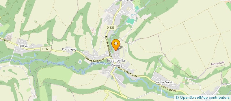 localisation de l'entreprise MONSIEUR DANIEL LAFALAISE  FRESNOY-LA-RIVIERE