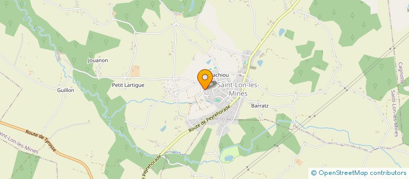 localisation de l'entreprise MONSIEUR DANIEL LAFITTE  CAGNOTTE