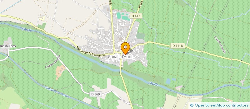 localisation de l'entreprise MONSIEUR DANIEL LALANNE  CUXAC-D'AUDE