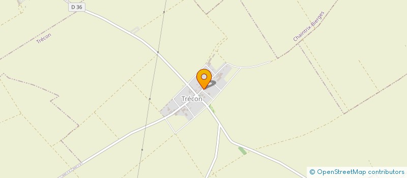 localisation de l'entreprise MONSIEUR DANIEL LAMARLIERE  TRECON