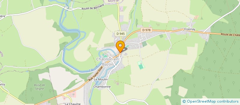 localisation de l'entreprise MONSIEUR DANIEL LAMBERT à CHATILLON-EN-BAZOIS