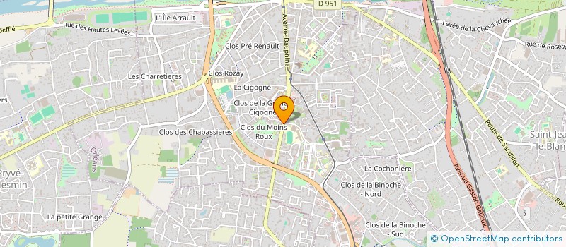 localisation de l'entreprise MONSIEUR DANIEL LAMBERT à ORLEANS