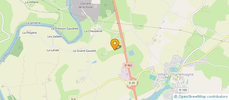 localisation de l'entreprise MONSIEUR DANIEL LAMBERT à SAINT-DENIS-DU-MAINE