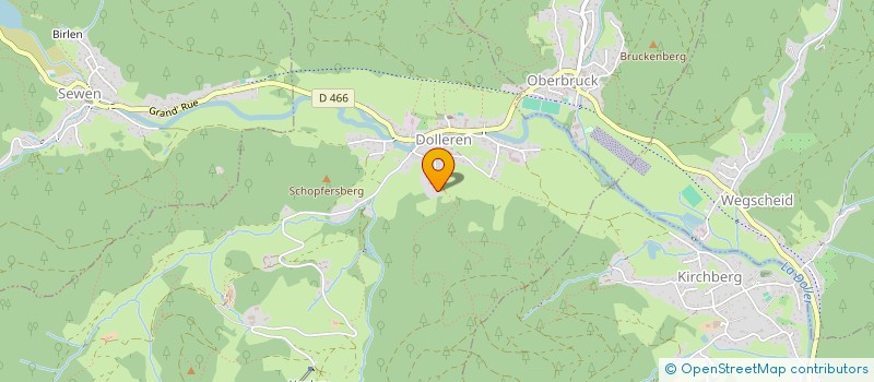 localisation de l'entreprise MONSIEUR DANIEL LAMMERT  DOLLEREN