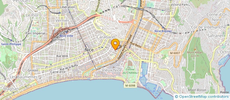localisation de l'entreprise MONSIEUR DANIEL LANCE à NICE