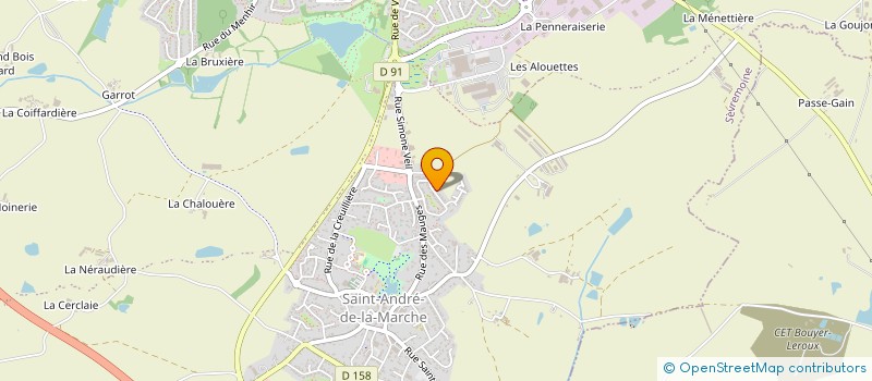 localisation de l'entreprise MONSIEUR DANIEL LANDREAU à BEAUPREAU-EN-MAUGES
