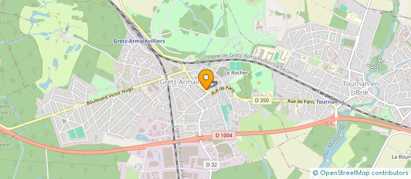 localisation de l'entreprise MONSIEUR DANIEL LANDRY  PRESLES-EN-BRIE