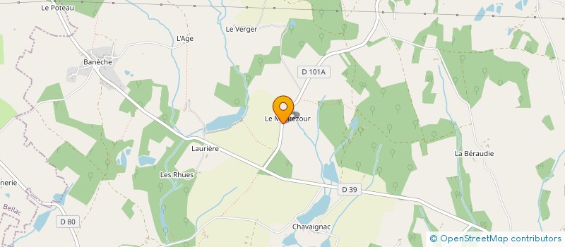 localisation de l'entreprise MONSIEUR DANIEL LANGLOIS à PEYRILHAC