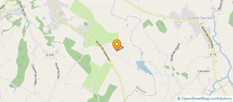 localisation de l'entreprise MONSIEUR DANIEL LARRERE  BASTENNES