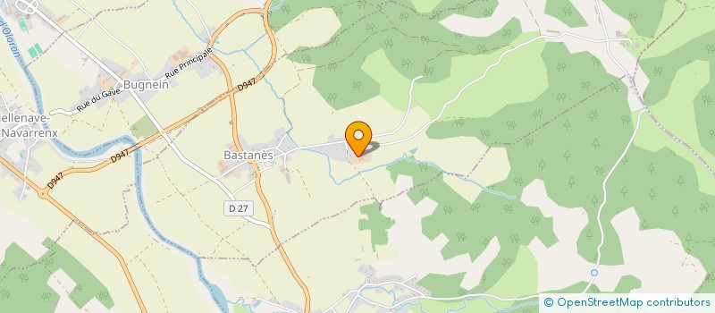 localisation de l'entreprise MONSIEUR DANIEL LARRIEU  BASTANES