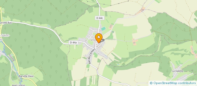 localisation de l'entreprise MONSIEUR DANIEL LASBENNES  VOYER