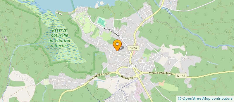 localisation de l'entreprise MONSIEUR DANIEL LATOUR  LEON