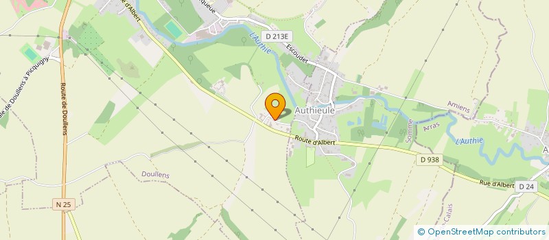 localisation de l'entreprise MONSIEUR DANIEL LATOUR  AUTHIEULE