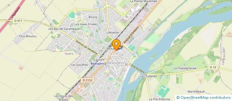 localisation de l'entreprise MONSIEUR DANIEL LAUBY à CRAVANT