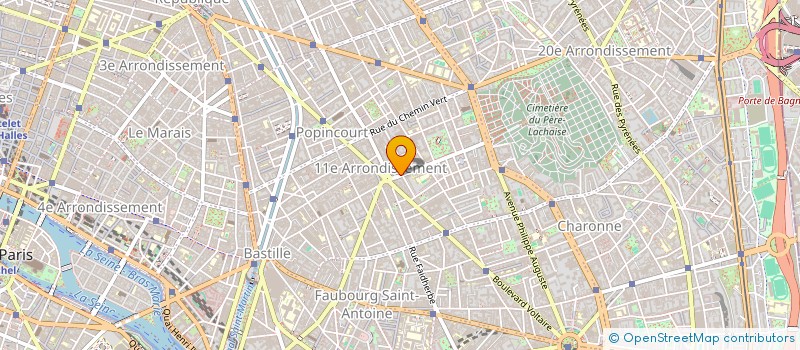 localisation de l'entreprise MONSIEUR DANIEL LAUDY à PARIS