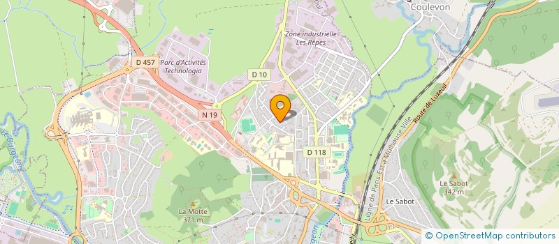 localisation de l'entreprise MONSIEUR DANIEL LAURENT  VESOUL