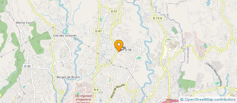 localisation de l'entreprise MONSIEUR DANIEL LAURENT  FORT-DE-FRANCE