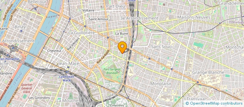 localisation de l'entreprise MONSIEUR DANIEL LAVIE ROJAS  LYON