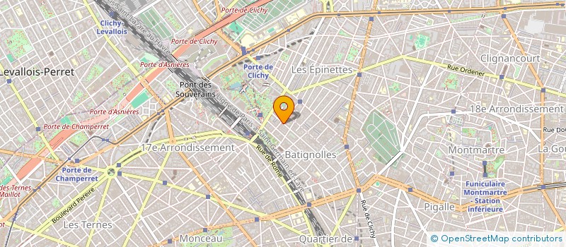 localisation de l'entreprise MONSIEUR DANIEL LAVIGNE  PARIS