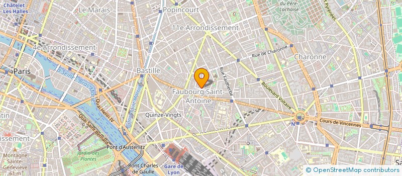 localisation de l'entreprise MONSIEUR DANIEL LE  PARIS