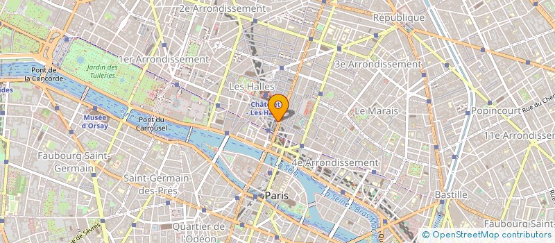 localisation de l'entreprise MONSIEUR DANIEL LE BAIL à PARIS