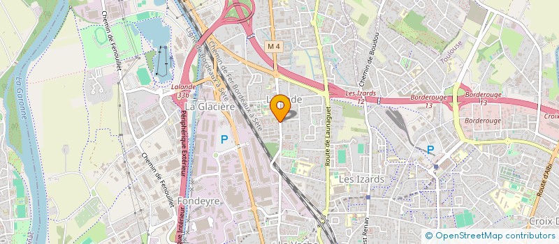 localisation de l'entreprise MONSIEUR DANIEL LE BORGNE  TOULOUSE