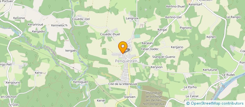 localisation de l'entreprise MONSIEUR DANIEL LE DEAUT  INZINZAC LOCHRIST